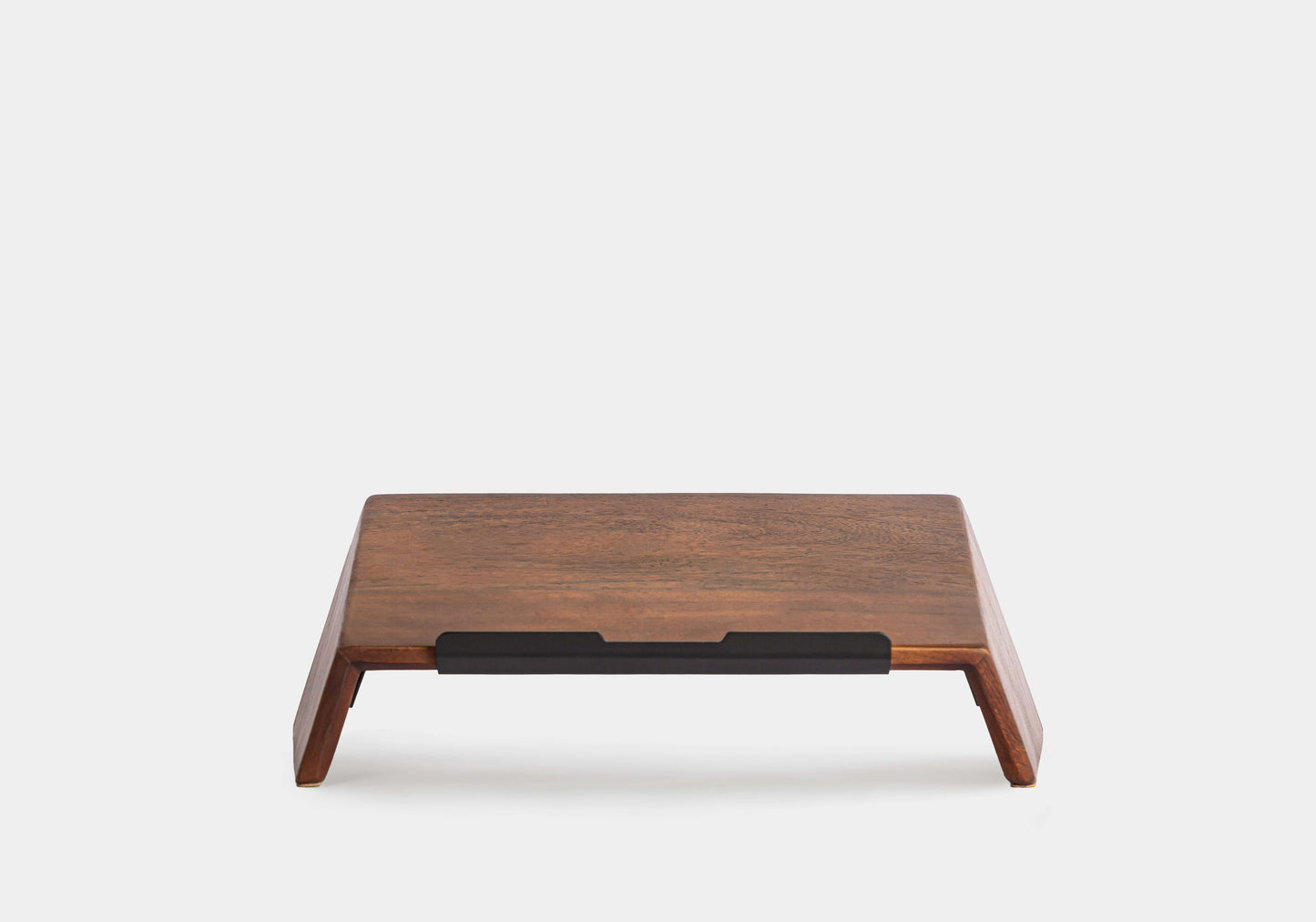 Heritage Brown | wooden laptop stand – front hero shot
