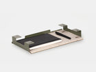 Sage Green | Small | Shelf on white background with diary on top