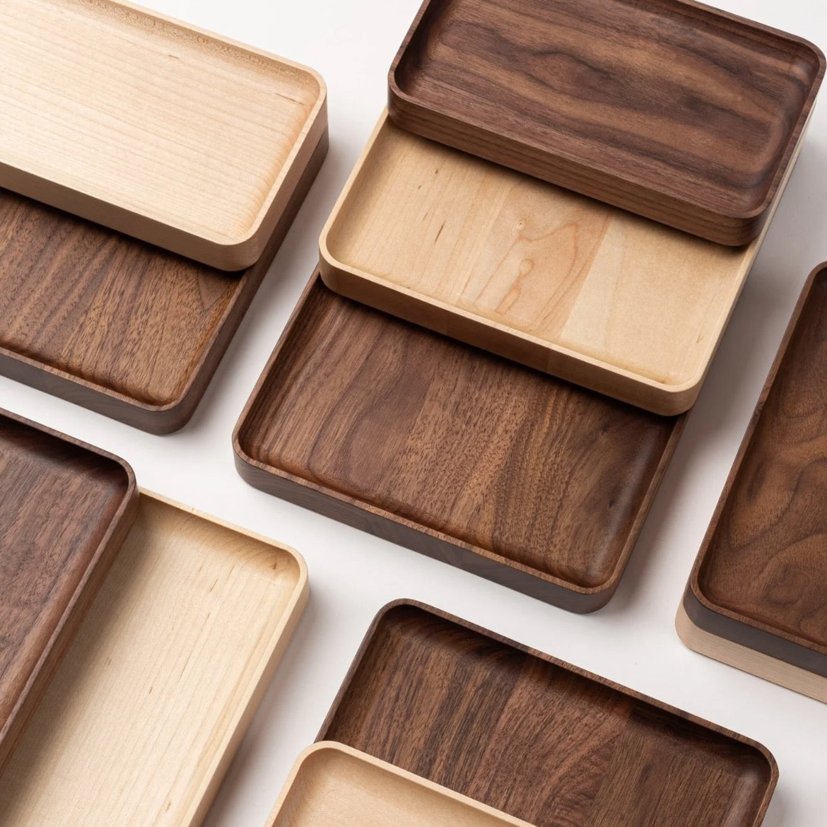 Wooden trays